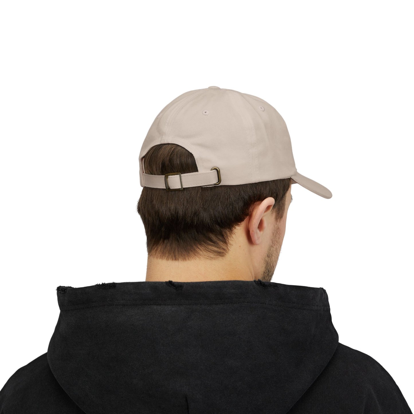 Dad Cap with Minimalist Floral Boots Embroidery — Casual Outdoor Baseball Hat