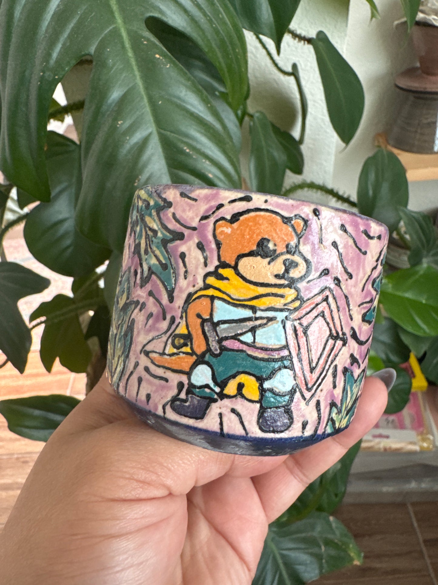 Bear Warrior Espresso Cup