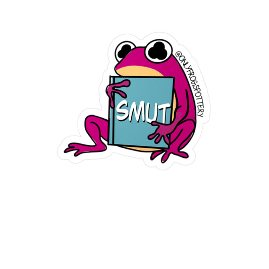Frog Vinyl Decal Sticker – SMUT