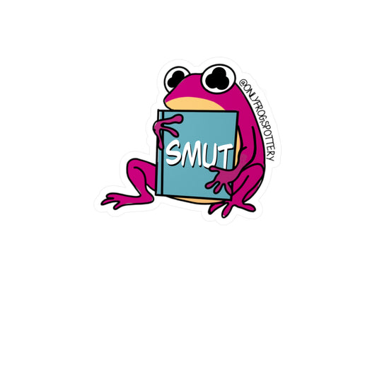 Frog Vinyl Decal Sticker – SMUT