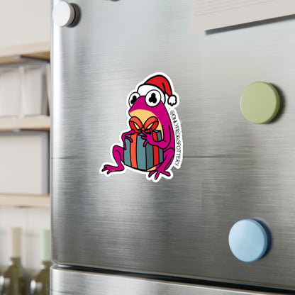 Frog Vinyl Decal Sticker – Cute Frog Design