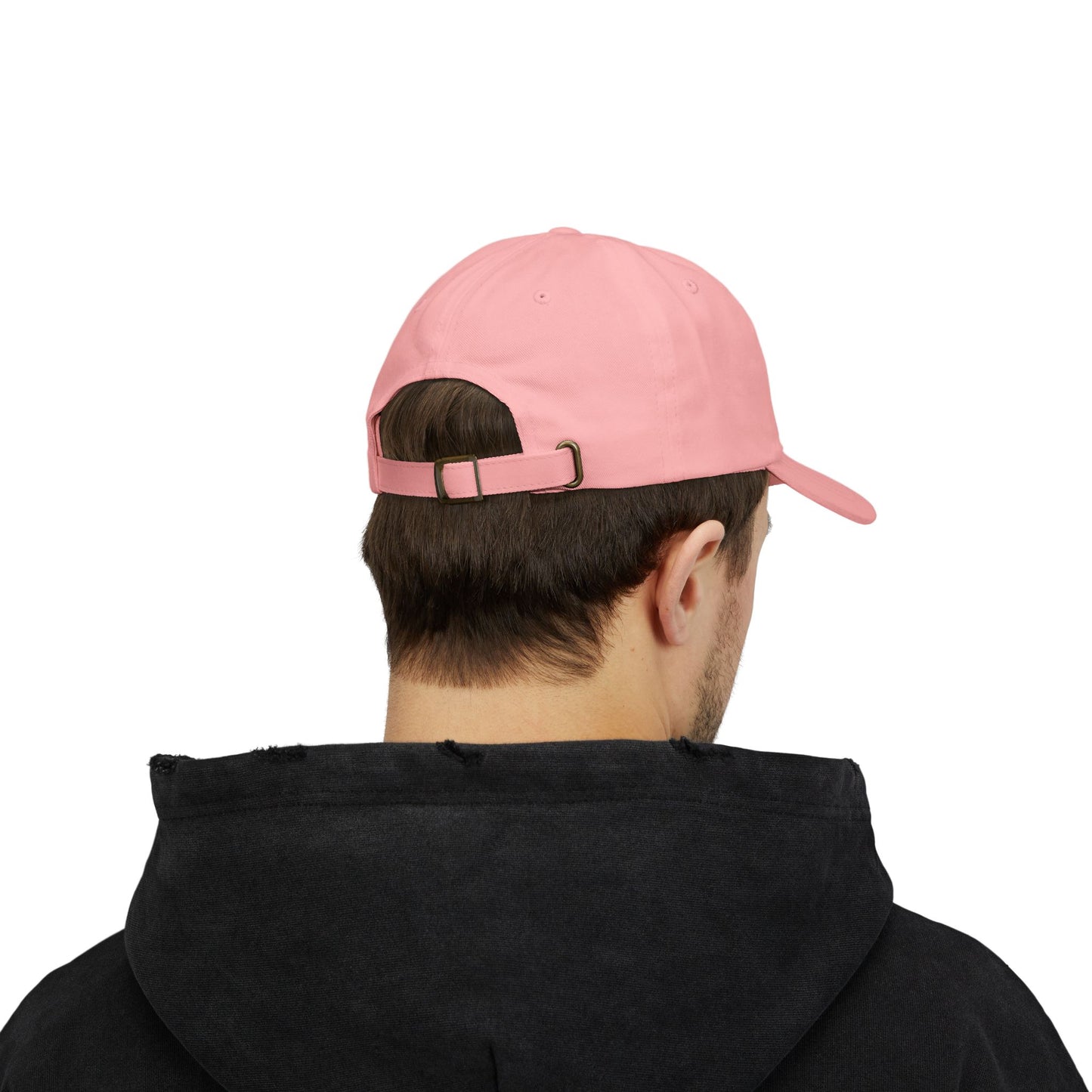 Dad Cap with Minimalist Floral Boots Embroidery — Casual Outdoor Baseball Hat