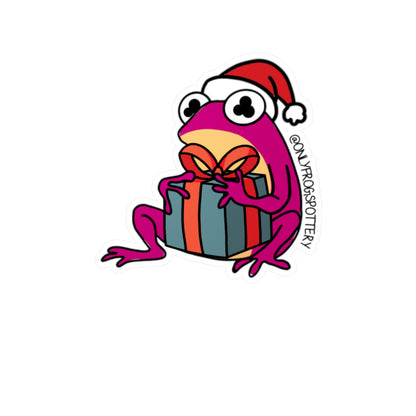 Frog Vinyl Decal Sticker – Cute Frog Design