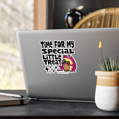 Frog Vinyl Decal Sticker – Cute Frog Design