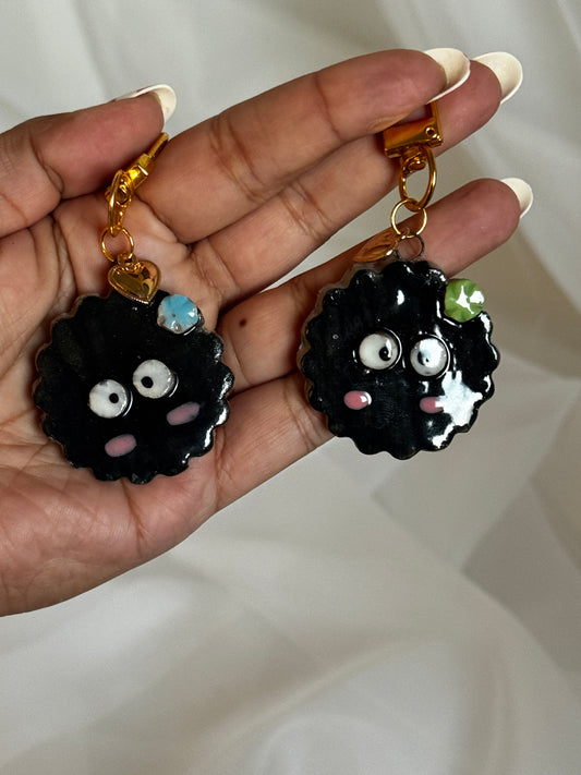 Soot sprite Keychain