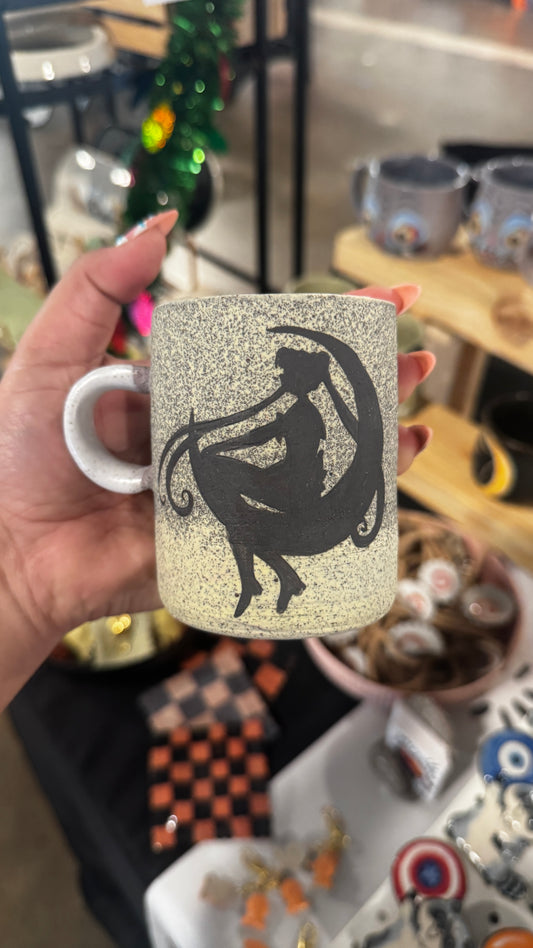 Sailor moon silhouette mug