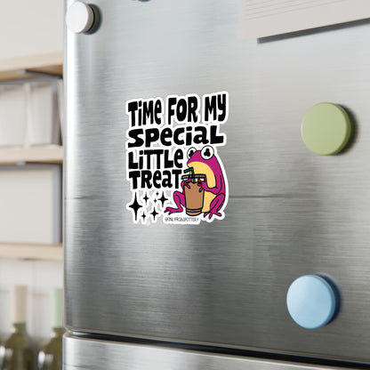Frog Vinyl Decal Sticker – Cute Frog Design