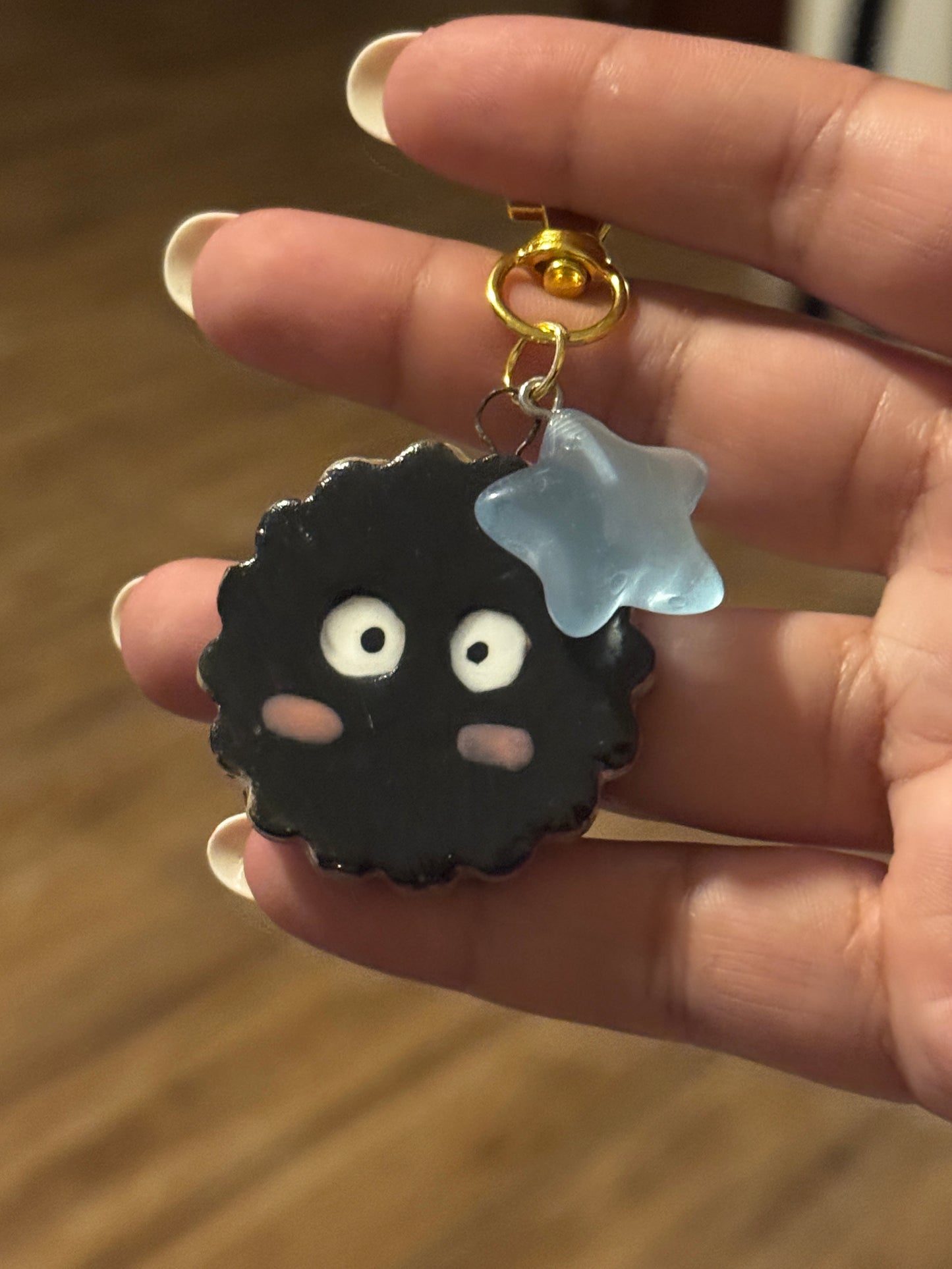 Soot sprite Keychain