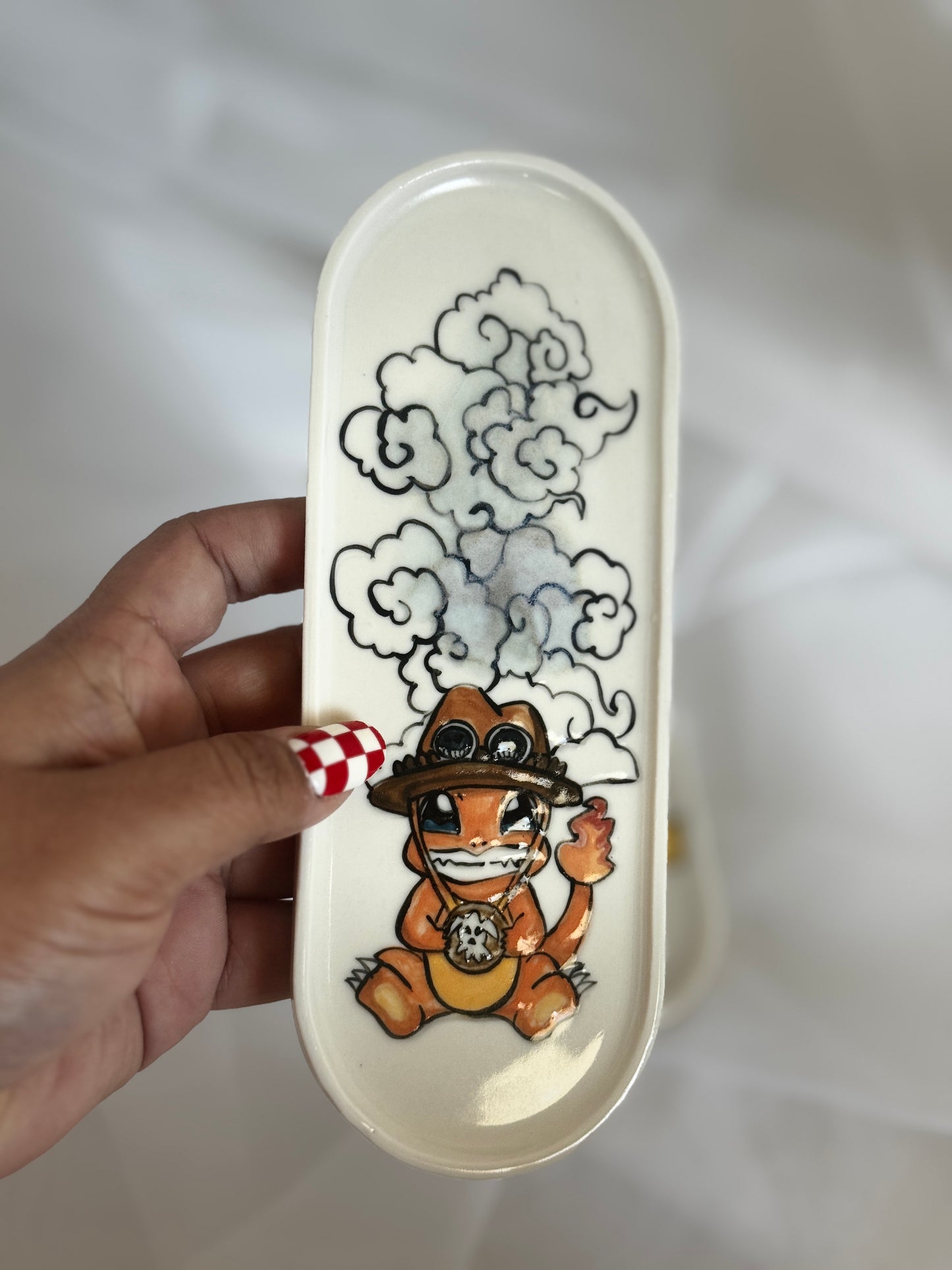 Pokémon x One Piece tray