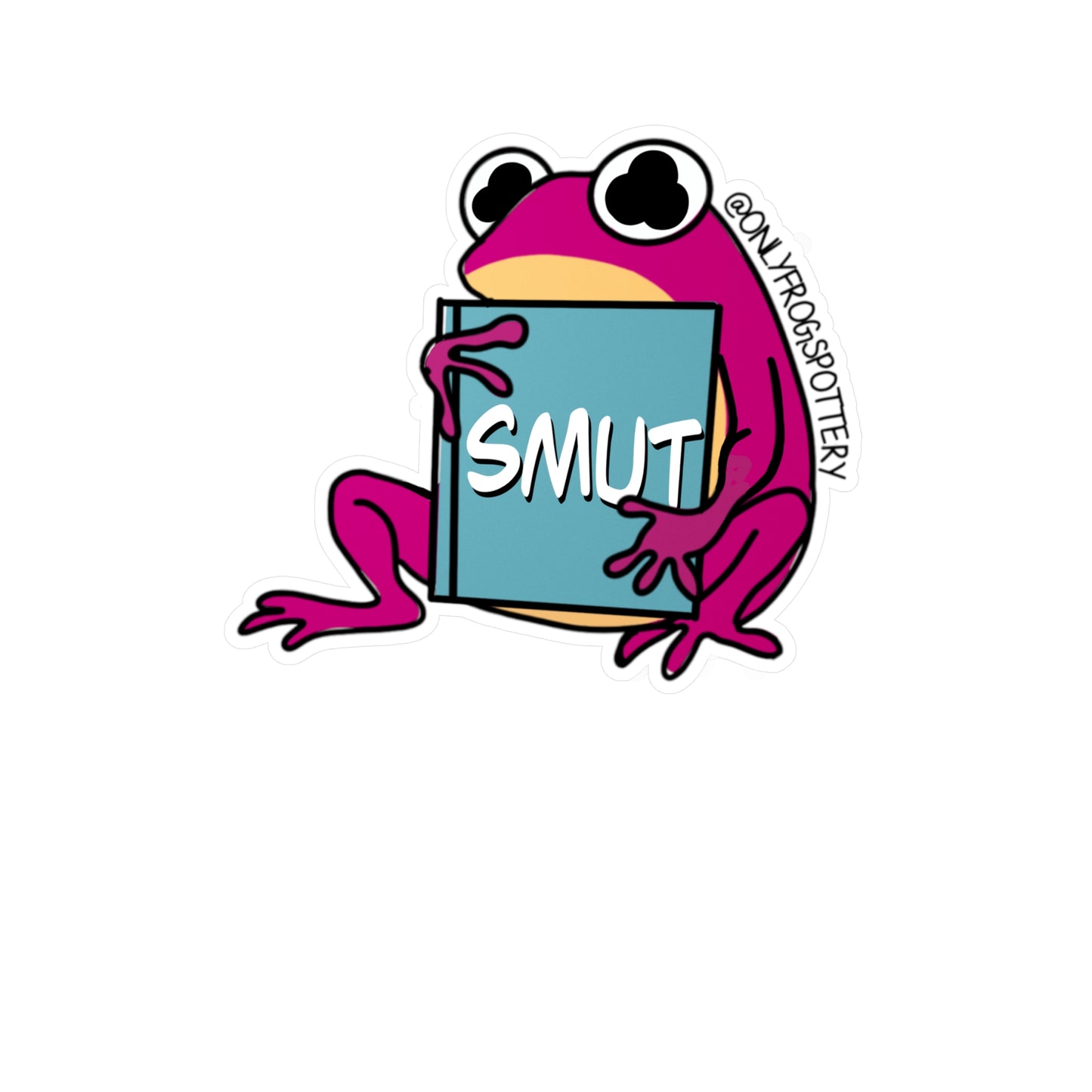 Frog Vinyl Decal Sticker – SMUT