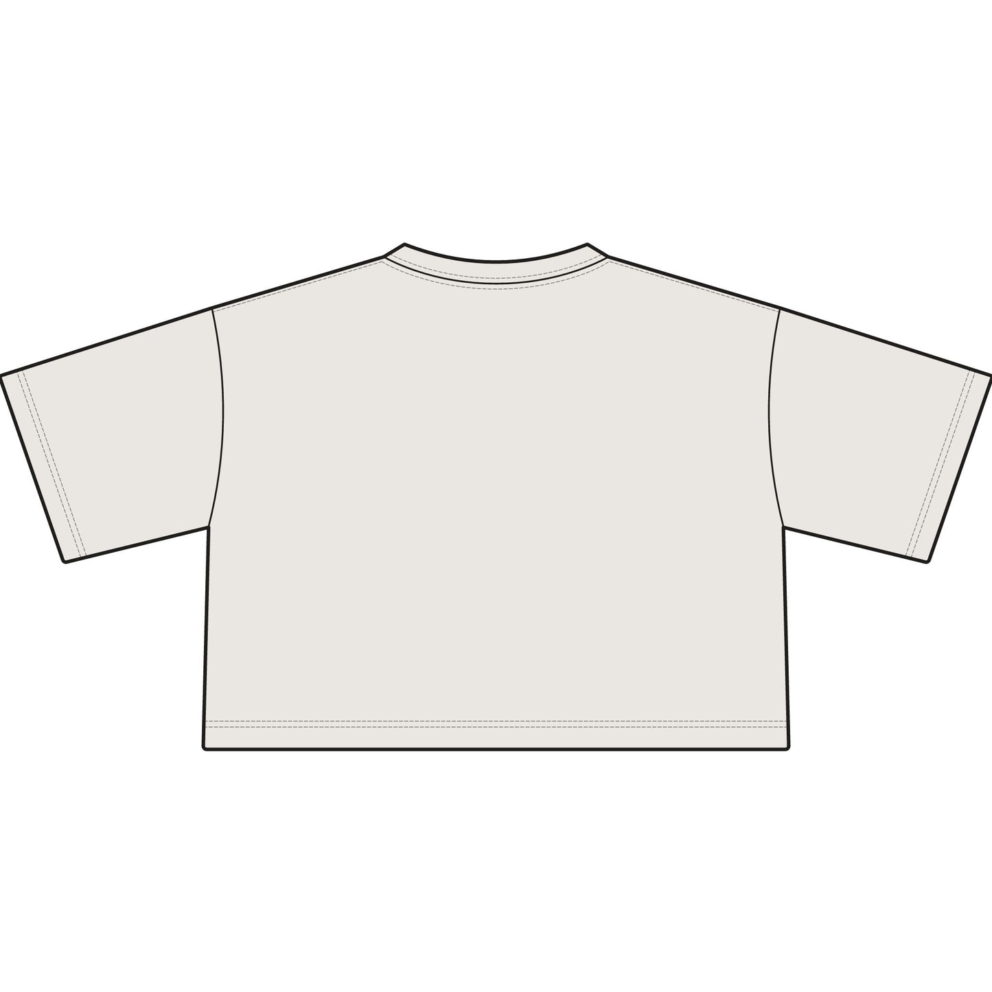 Women's Garment-Dyed Heavyweight Cropped Tee