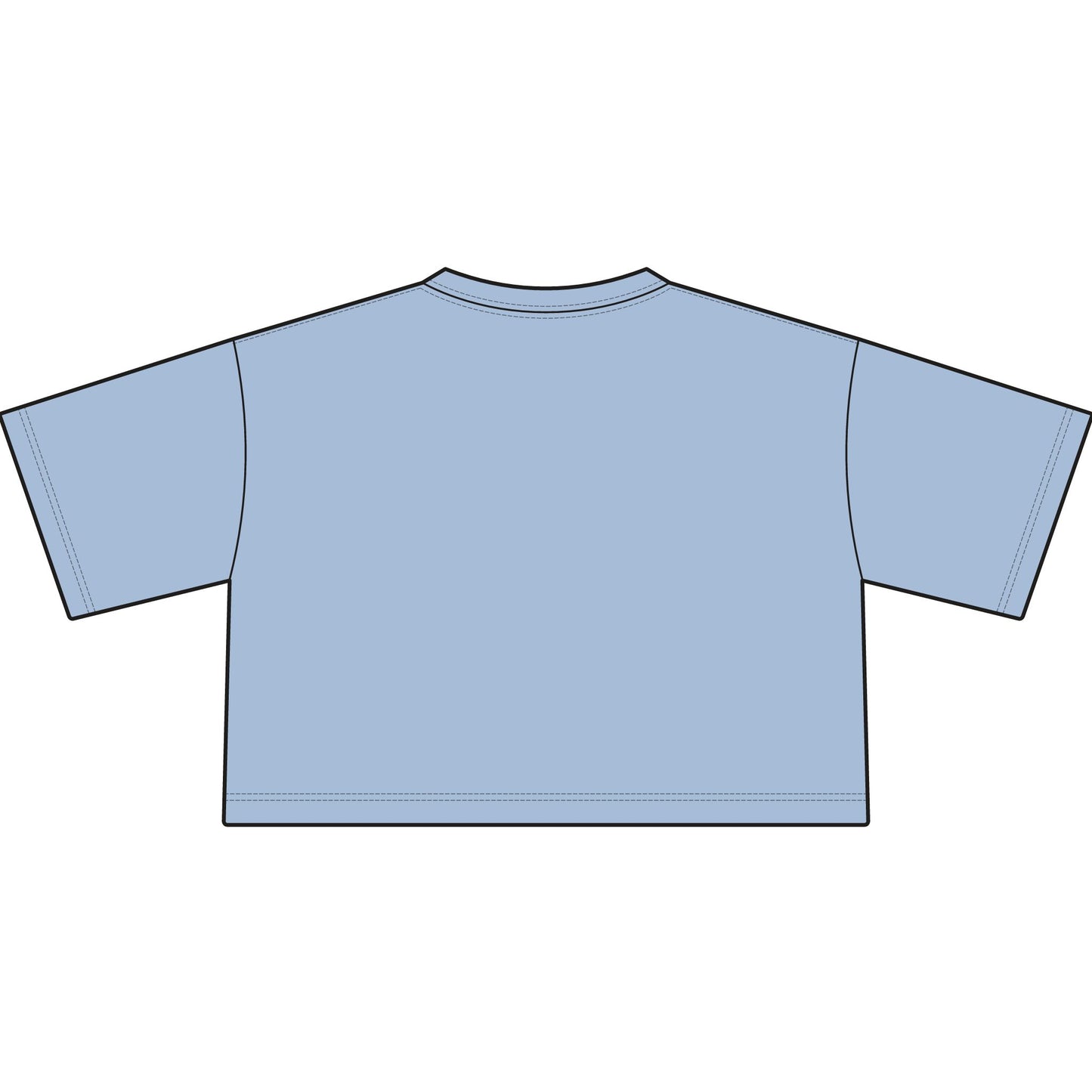 Women's Garment-Dyed Heavyweight Cropped Tee