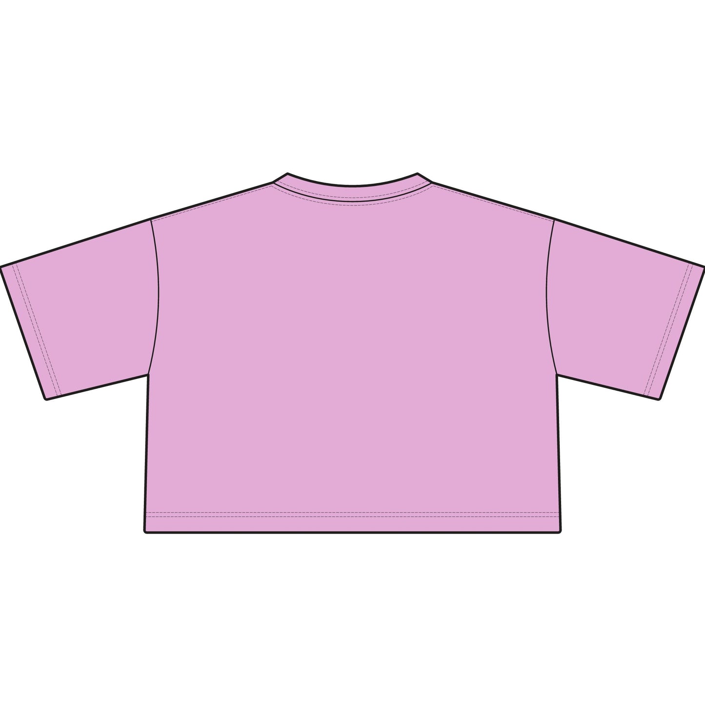 Women's Garment-Dyed Heavyweight Cropped Tee