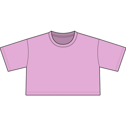 Women's Garment-Dyed Heavyweight Cropped Tee