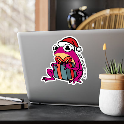 Frog Vinyl Decal Sticker – Cute Frog Design