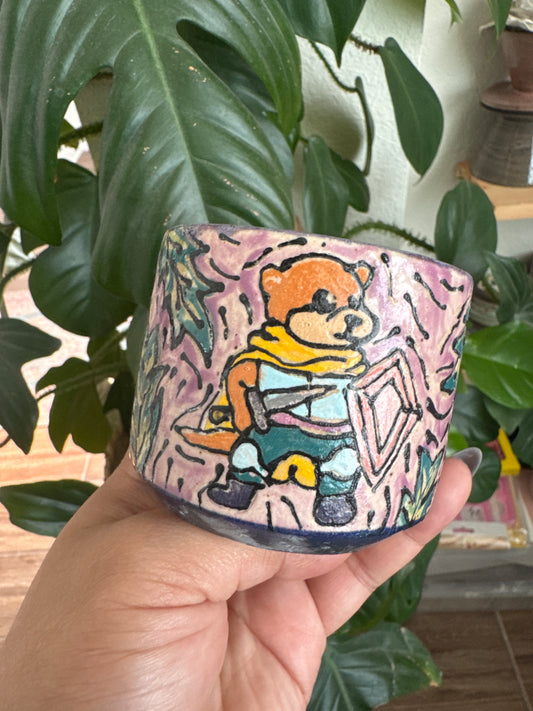 Bear Warrior Espresso Cup