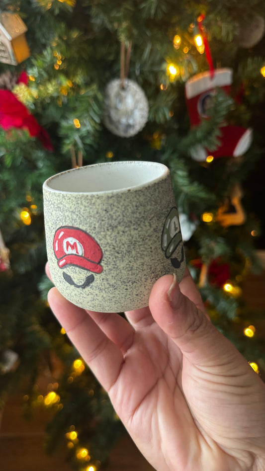 Mario Mustaches Espresso Cup