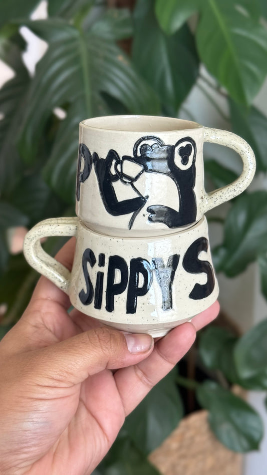 Sippy Frog Espresso Mugs