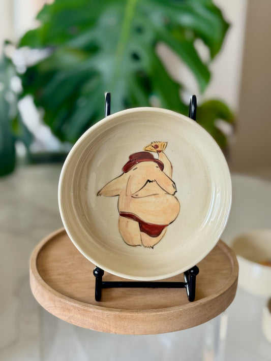 Dancing radish bowl view 1