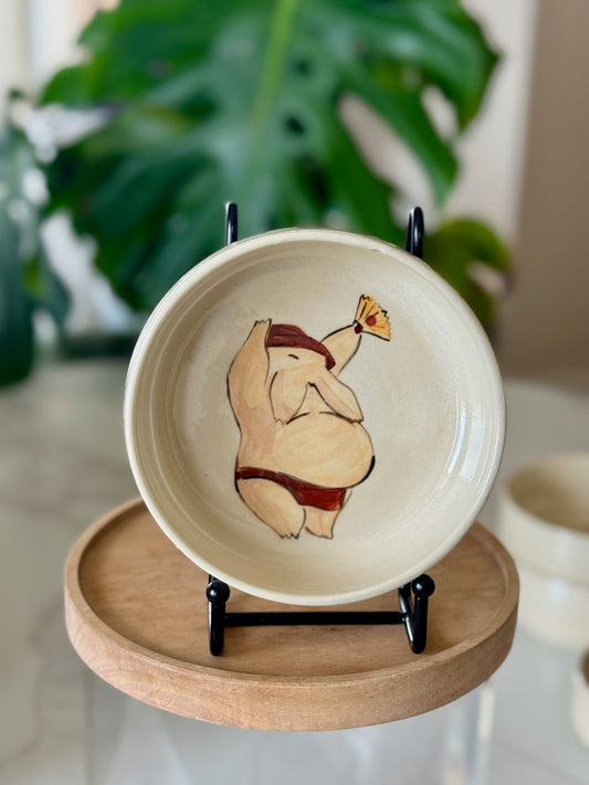 Dancing radish bowl view 2