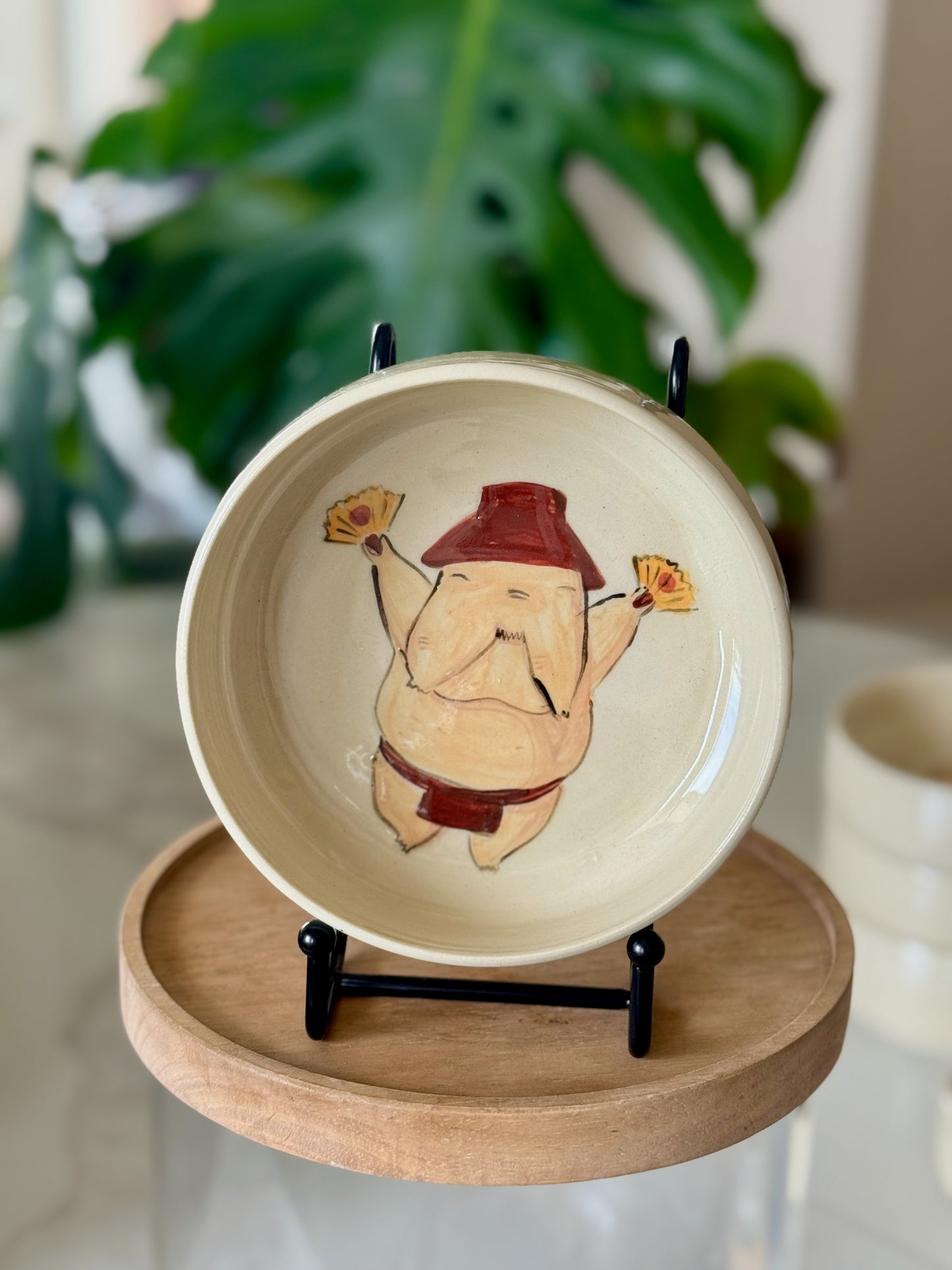 Dancing radish bowl view 3