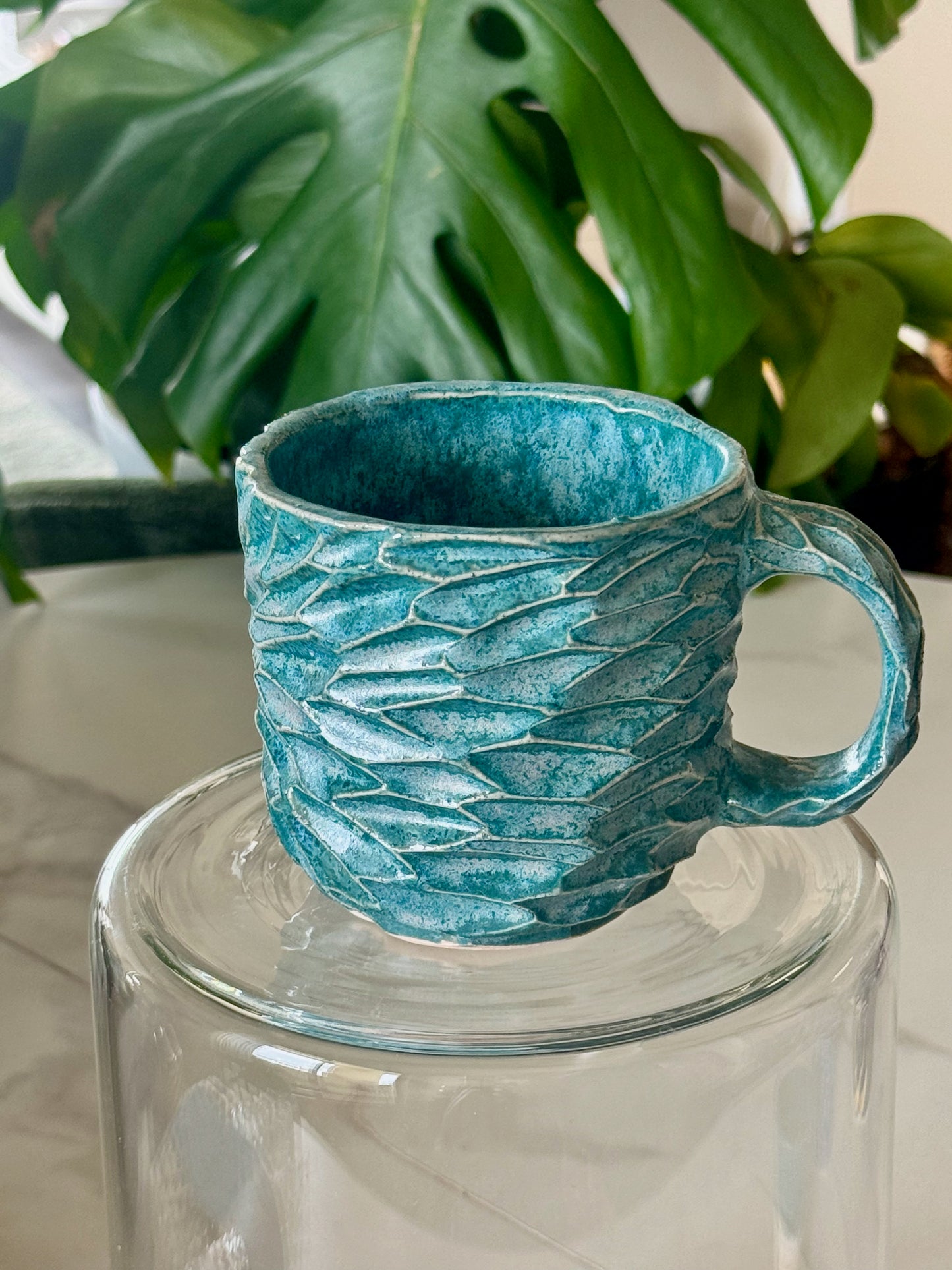 Carved Mug