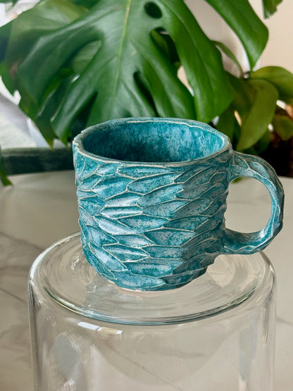 Carved Mug